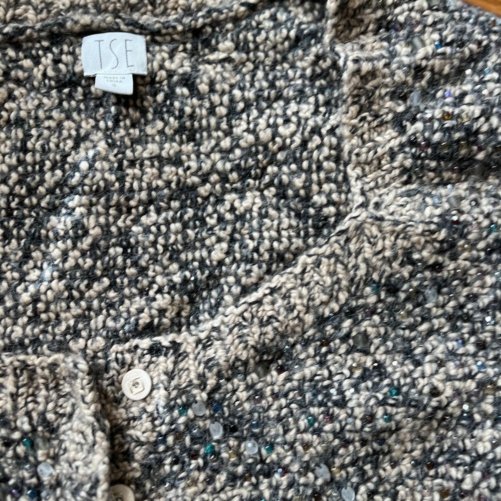 tse swarvoski holiday granny cottagecore mohair fairy girlhood sweater small
